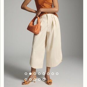 NWT Anthropologie Mare Cropped Curve Hem Pants (Size:XS)